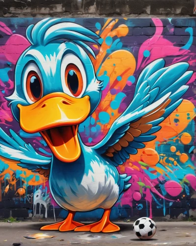 donald duck,pato,city pigeon,southampton,graffiti art,shoreditch,griffon bruxellois,lazio,streetart,birds of chicago,ornamental duck,the duck,netherlands-belgium,brooklyn street art,duck bird,citroen duck,tucan,canard,paint stoke,city pigeons,Conceptual Art,Graffiti Art,Graffiti Art 09