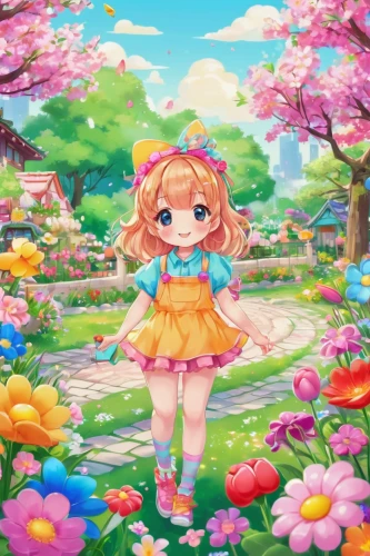 spring background,springtime background,flower background,spring leaf background,japanese sakura background,floral background,sakura background,colorful background,tulip background,paper flower background,easter background,rainbow background,sea of flowers,hydrangea background,flower fairy,valentine background,cupcake background,japanese floral background,candy island girl,girl in flowers,Illustration,Japanese style,Japanese Style 02