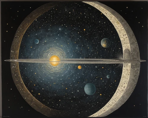 planetary system,copernican world system,pioneer 10,orrery,geocentric,celestial bodies,galilean moons,the solar system,astronomy,space art,solar system,celestial object,ophiuchus,saturnrings,inner planets,orbiting,constellation lyre,astronomical object,trajectory of the star,astronomers,Illustration,Black and White,Black and White 27