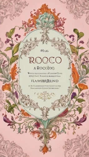 rococo,cd cover,vintage lavender background,coco blanco,rosa ' amber cover,wedding invitation,soprano lilac spoon,recipe book,broccoflower,rooibos,cooking book cover,beige scrapbooking paper,biscuit rose de reims,gold art deco border,pink and gold foil paper,pisco,gocciole,pecorino romano,gold foil art deco frame,mocaccino,Conceptual Art,Fantasy,Fantasy 24