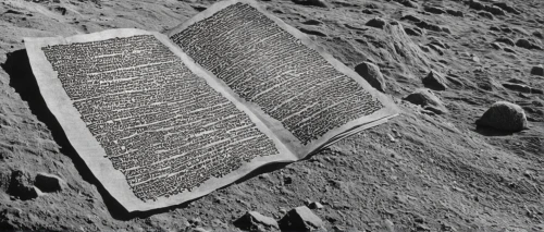 lunar surface,dead sea scroll,ten commandments,quran,moon surface,prayer book,13 august 1961,matruschka,inscription,commandments,scrape book,burnt pages,sand seamless,book pages,astronomical object,apollo 15,sand clock,footprints in the sand,sand board,torah,Photography,Black and white photography,Black and White Photography 13