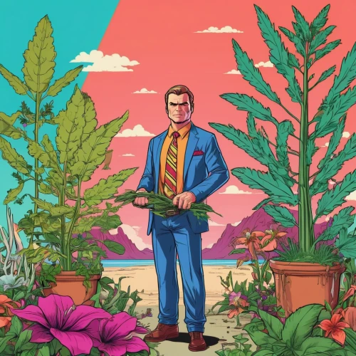 gardener,nature and man,plants,florist gayfeather,giant goldenrod,gardening,florist,pines,greenhouse,the plant,garden of plants,botany,digital illustration,propane,greenhouse cover,fat plants,horticulture,houseplant,potted plants,planting,Illustration,Vector,Vector 19