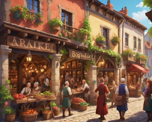 medieval market,provence,french digital background,marketplace,fruit market,medieval street,souk,medieval town,aix-en-provence,lavaux,the market,merchant,tuscan,farmer's market,market place,market,farmers market,france,italy,spice market,Conceptual Art,Fantasy,Fantasy 31