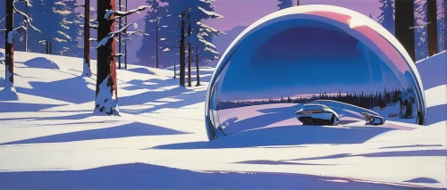 snowmobile,snow slope,ski resort,snowhotel,snow shelter,bobsleigh,snow scene,christmas sled,sledding,sled,snow ring,ski facility,ski station,futuristic landscape,christmas skiing,snowboarding,snow landscape,sleds,finnish lapland,streetluge,Conceptual Art,Sci-Fi,Sci-Fi 23