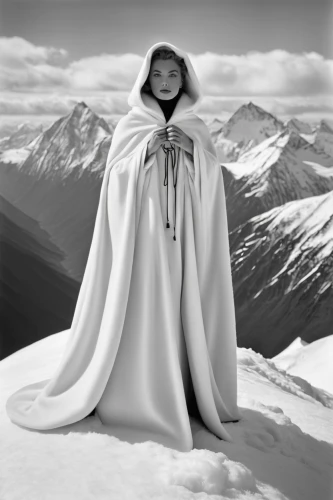 suit of the snow maiden,the snow queen,nunatak,the spirit of the mountains,mountain vesper,ingrid bergman,king ortler,yogananda,eternal snow,yogananda guru,imperial coat,glory of the snow,cloak,archimandrite,mountain fink,baffin island,eskimo,gongga snow mountain,arête,st. bernard,Photography,Black and white photography,Black and White Photography 11