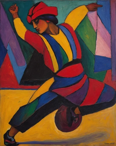 woman playing,dancer,majorette (dancer),ethnic dancer,khokhloma painting,matador,1926,woman playing tennis,1921,pandero jarocho,woman sitting,salsa dance,dancers,artistic roller skating,maracatu,1925,folk-dance,figure skating,woman playing violin,braque francais,Art,Artistic Painting,Artistic Painting 36