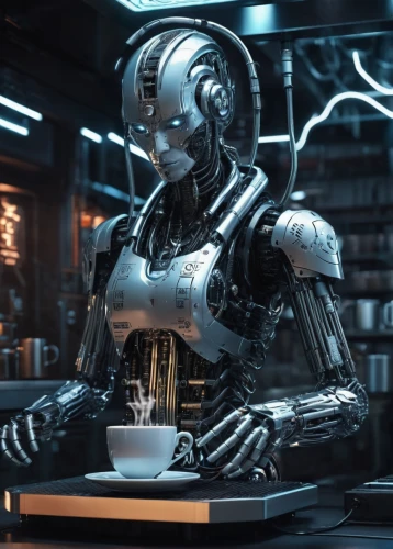 coffee machine,cybernetics,artificial intelligence,chat bot,robotic,chatbot,robotics,robots,industrial robot,coffeemaker,robot,coffee maker,automation,machine learning,robot in space,coffee break,droid,scifi,social bot,humanoid,Conceptual Art,Sci-Fi,Sci-Fi 09