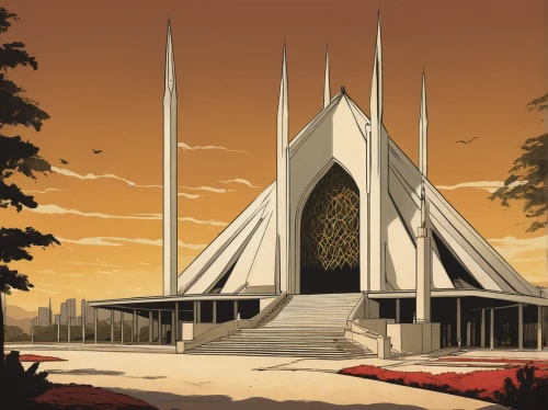 faisal mosque,art deco,temple fade,temples,mosques,big mosque,khartoum,star mosque,grand mosque,hall of the fallen,futuristic architecture,lotus temple,art deco background,islamic architectural,tehran,travel poster,imperial shores,stargate,build by mirza golam pir,king abdullah i mosque,Conceptual Art,Daily,Daily 08