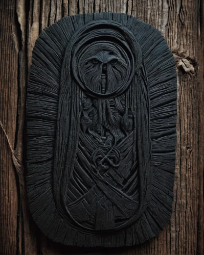 carved wood,wood carving,scarab,on wood,woodcut,escutcheon,wooden mask,viking grave,witch's hat icon,carvings,wooden plate,ancient icon,wood board,ankh,blackhouse,carving,wooden sign,raven sculpture,door knocker,wood block,Photography,Documentary Photography,Documentary Photography 27