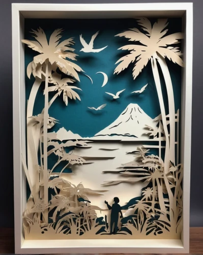 framed paper,cool woodblock images,botanical frame,shadowbox,art deco frame,woodblock prints,gold foil art deco frame,paper art,floral silhouette frame,glass painting,decorative frame,botanical square frame,palm branches,paper frame,frame illustration,floral and bird frame,japanese wave paper,the laser cuts,woodblock printing,bamboo frame,Unique,Paper Cuts,Paper Cuts 10