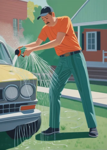 cleaning car,car cleaning,wash a car,washing car,automotive cleaning,girl washes the car,golf,cleaning service,shrub watering,lamp cleaning grass,water hose,garden hose,car care,water removal,drain cleaner,tree watering,sprinkler system,golf car vector,golftips,shower of sparks,Art,Artistic Painting,Artistic Painting 08