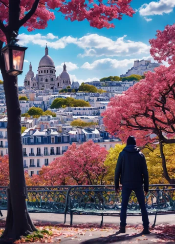 montmartre,japanese sakura background,french digital background,sakura background,watercolor paris,paris,paris clip art,sakura trees,france,watercolor paris balcony,rome,the cherry blossoms,springtime background,world digital painting,blooming trees,sakura blossom,september in rome,colorful city,lyon,cherry blossoms,Unique,Paper Cuts,Paper Cuts 01
