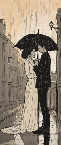 vintage couple silhouette,man with umbrella,romantic scene,paris clip art,walking in the rain,vintage illustration,brolly,vintage man and woman,in the rain,the sun and the rain,roaring twenties couple,courtship,umbrellas,romance,as a couple,french valentine,rainy day,man and wife,young couple,vintage drawing,Illustration,Black and White,Black and White 02