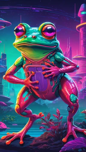 frog background,frog through,frog,kawaii frogs,frog man,frog king,running frog,frogs,man frog,frog figure,hyla,true frog,neon body painting,kawaii frog,woman frog,frog prince,jazz frog garden ornament,tree frogs,cg artwork,frog gathering,Conceptual Art,Sci-Fi,Sci-Fi 27