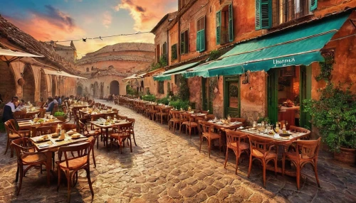 sicilian cuisine,provence,trastevere,rome,dubrovnik,watercolor cafe,italy,aix-en-provence,dubrovnic,tuscany,a restaurant,bistro,cappadocia,athens,tuscan,outdoor dining,paris cafe,bistrot,croatia,greece,Photography,Documentary Photography,Documentary Photography 32