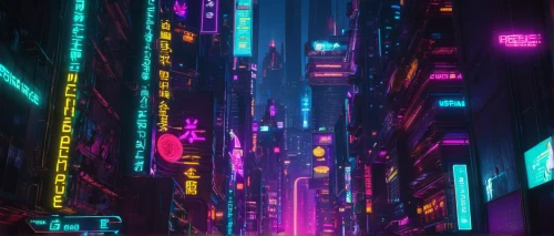 cyberpunk,shinjuku,colorful city,tokyo city,tokyo,neon arrows,metropolis,shanghai,hong kong,neon lights,vapor,cityscape,neon,futuristic,fantasy city,taipei,shibuya,ultraviolet,neon light,kowloon,Conceptual Art,Sci-Fi,Sci-Fi 26