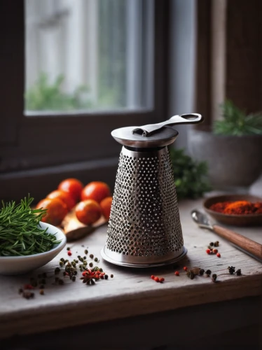 tea infuser,spice grater,kitchen grater,tea strainer,stovetop kettle,food steamer,pepper mill,pepper shaker,coffee percolator,electric kettle,pestle,coffee grinder,mortar and pestle,meat tenderizer,moka pot,fragrance teapot,colander,percolator,cooking pot,kitchenware,Photography,Documentary Photography,Documentary Photography 14