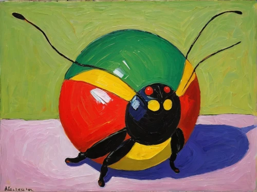 two-point-ladybug,blister beetles,shield bugs,forest beetle,japanese beetle,elephant beetle,rhinoceros beetle,scarab,brush beetle,dung beetle,scarabs,black beetle,insect ball,bombus,beetle,the beetle,harlequin cabbage bug,heath-the bumble bee,ladybird beetle,bumble-bee,Art,Artistic Painting,Artistic Painting 36