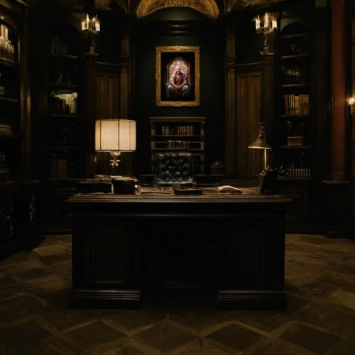 secretary desk,dark cabinetry,bookshelves,study room,rosewood,reading room,a dark room,clary,library,cabinetry,old library,celsus library,bookcase,house of cards,consulting room,the throne,the books,cabinet,armoire,arrow set