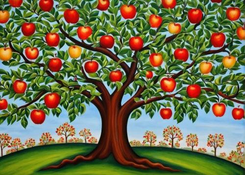 apple tree,apple trees,fruit tree,red apples,apple orchard,fruit trees,apple harvest,cart of apples,apple pattern,apple mountain,apples,apple plantation,apple pair,persimmon tree,orchards,apple icon,peach tree,apple world,orchard,apple frame,Illustration,Abstract Fantasy,Abstract Fantasy 12