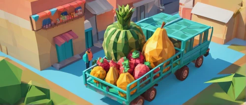 fruit market,greengrocer,vegetable market,fruit stand,banana box market,farmer's market,fruit stands,marketplace,village shop,grocery,market vegetables,cart of apples,farmers market,shopkeeper,grocer,vegetables landscape,cornucopia,crate of fruit,crate of vegetables,shopping cart vegetables,Unique,3D,Low Poly