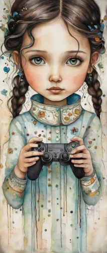 girl with gun,girl with a gun,ps3,girl with cereal bowl,girl with a wheel,girl with speech bubble,game illustration,playstation 3,child girl,game addiction,playstation,the girl's face,girl with bread-and-butter,girl at the computer,controller,young girl,child crying,the little girl,game art,ps5,Conceptual Art,Daily,Daily 34