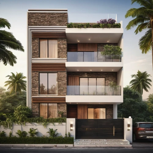 residential house,modern house,block balcony,build by mirza golam pir,condominium,modern architecture,exterior decoration,3d rendering,wooden facade,residential property,garden elevation,tropical house,residential,garden design sydney,landscape design sydney,luxury property,residential building,gold stucco frame,residence,contemporary