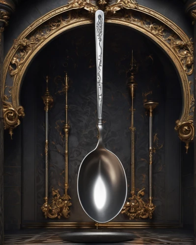 pendulum,a spoon,cooking spoon,egg spoon,spoon,ladle,medieval hourglass,ladles,cauldron,spoon lure,wooden spoon,goblet,utensils,silver cutlery,soprano lilac spoon,flour scoop,cooking utensils,hanging bulb,spoonful,crystal ball,Art,Classical Oil Painting,Classical Oil Painting 01