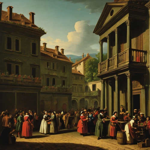street scene,street musicians,village scene,the market,the carnival of venice,bellini,citta alta in bergamo,commerce,procession,bougereau,the production of the beer,large market,barberini,market introduction,donaueschingen,medieval market,venice square,church painting,partiture,night scene,Art,Classical Oil Painting,Classical Oil Painting 25