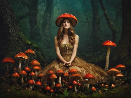 agaric,mushroom landscape,faery,amanita,forest mushroom,faerie,toadstools,fairy forest,fly agaric,toadstool,forest mushrooms,mushrooming,umbrella mushrooms,dryad,wild mushroom,chanterelle,mushroom hat,enchanted forest,ramaria,red fly agaric,Photography,Artistic Photography,Artistic Photography 14