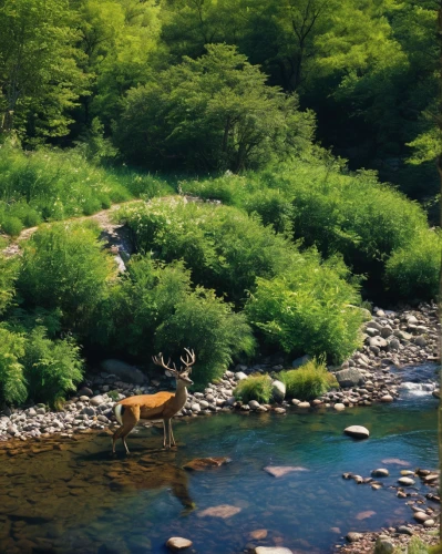 the chubu sangaku national park,mountain stream,european deer,roe deer,spotted deer,deers,deer-with-fawn,brook landscape,male deer,ariege pointer,background view nature,river juniper,deer,riparian forest,clear stream,dotted deer,flowing creek,elk reposing on lateral moraine,white-tailed deer,verzasca valley,Photography,Documentary Photography,Documentary Photography 06