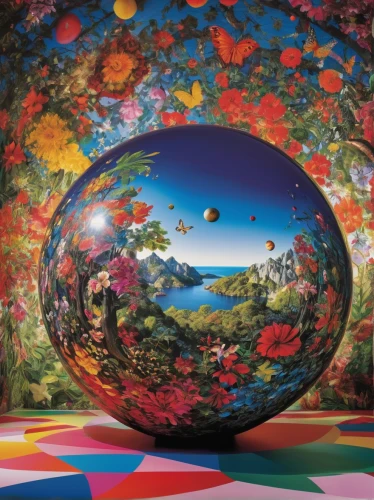 panoramical,prism ball,glass sphere,parabolic mirror,globe flower,kaleidoscope,big marbles,musical dome,colorful tree of life,rainbow world map,psychedelic art,planet eart,spherical image,glass ball,swiss ball,fairy world,kaleidoscope art,giant soap bubble,flower dome,kaleidoscope website,Photography,Fashion Photography,Fashion Photography 24