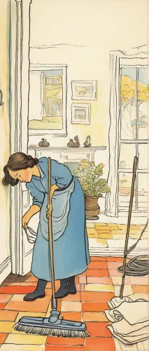 housework,cleaning woman,housekeeper,carpet sweeper,together cleaning the house,kate greenaway,housekeeping,sweeping,girl in the kitchen,chores,work in the garden,cleaning service,autumn chores,cleaning,window cleaner,meticulous painting,female worker,housewife,woman playing,busy lizzie,Illustration,Retro,Retro 22