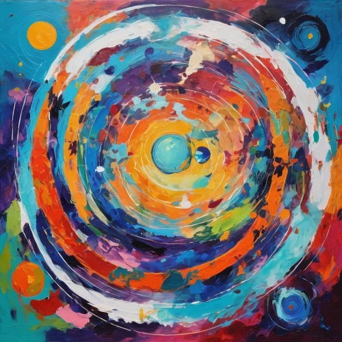 colorful spiral,spiral nebula,concentric,abstract painting,circle paint,circles,saturnrings,vortex,time spiral,spiralling,spiral galaxy,swirling,supernova,swirly orb,cosmic eye,spiral,color circle,abstract artwork,abstract eye,orbiting,Conceptual Art,Oil color,Oil Color 20