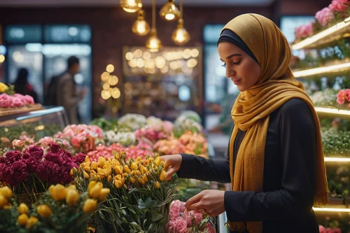 flower booth,flower shop,flower stand,florist,iranian nowruz,girl in flowers,beautiful girl with flowers,flower arranging,floral greeting,florists,floral decorations,flower cart,chrysanthemums,girl picking flowers,floristry,muslim woman,persian norooz,flower decoration,hijab,floral arrangement,Photography,General,Sci-Fi