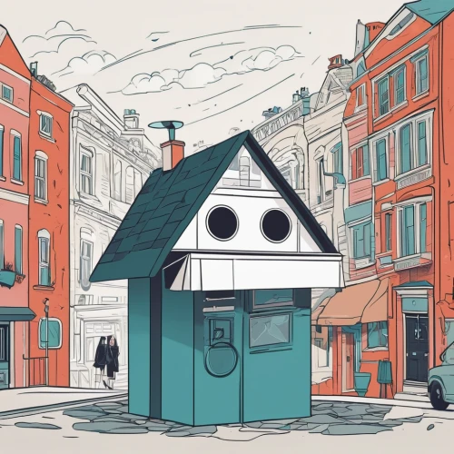 crooked house,birdhouse,pigeon house,birdhouses,small house,playhouse,housetop,laundromat,houses clipart,little house,newspaper box,bird house,neighbourhood,store fronts,miniature house,watercolor shops,laundry shop,courier box,cubic house,outhouse,Illustration,Vector,Vector 06