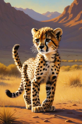 cheetah,cheetahs,cheetah cub,cheetah mother,leopard,felidae,bengal cat,ocelot,steppe,digital painting,world digital painting,desert background,mountain lion,bengal,serengeti,african leopard,wild cat,leopard head,arabian mau,safari,Conceptual Art,Daily,Daily 12