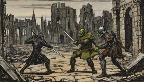 middle ages,medieval,the middle ages,the pied piper of hamelin,pilgrims,hall of the fallen,heroic fantasy,dance of death,swordsmen,plague,medieval market,danse macabre,guards of the canyon,sword fighting,first world war,game illustration,knight festival,verdun,patrol,bach knights castle,Art,Artistic Painting,Artistic Painting 01