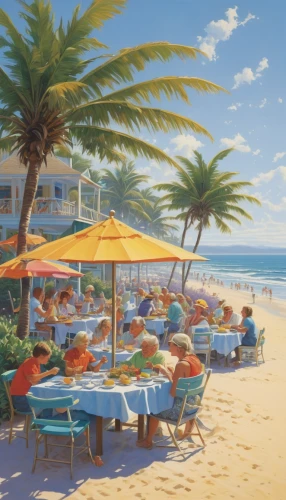 beach restaurant,beach bar,summer beach umbrellas,umbrella beach,seaside resort,parasols,sea beach-marigold,beach landscape,the hotel beach,beach tent,golden sands,caribbean beach,beach chairs,thatch umbrellas,waikiki beach,lido di ostia,beach resort,beach umbrella,paradise beach,dream beach,Conceptual Art,Sci-Fi,Sci-Fi 21