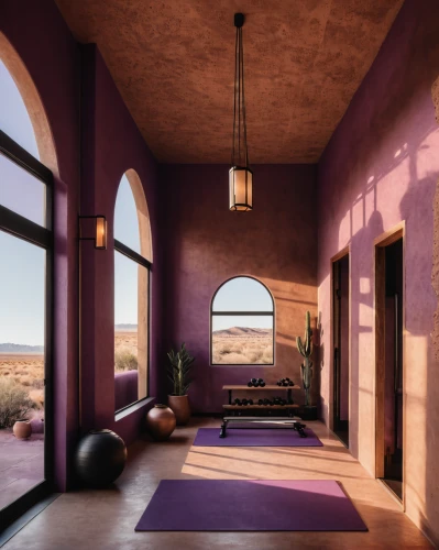 dunes house,purple landscape,stucco ceiling,tuscan,the living room of a photographer,penthouse apartment,rich purple,home interior,beautiful home,mauve,interior design,window treatment,daylighting,luxury home interior,great room,living room,dune ridge,french windows,riad,sitting room,Photography,Documentary Photography,Documentary Photography 08