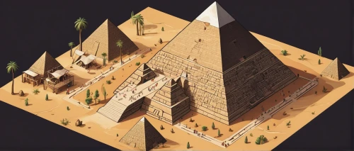 pyramids,step pyramid,eastern pyramid,isometric,the great pyramid of giza,pyramid,russian pyramid,kharut pyramid,mountain settlement,ancient city,stone pyramid,low poly,low-poly,giza,triangles background,excavation site,excavation,polygonal,ancient buildings,ancient egypt,Unique,3D,Isometric