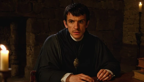 the abbot of olib,candlemas,candle wick,candlemaker,benedictine,hobbiton,count,twelve apostle,nuncio,benediction of god the father,flickering flame,candlestick for three candles,black candle,htt pléthore,priest,templedrom,lord who rings,dracula castle,melchior,benedict herb,Art,Classical Oil Painting,Classical Oil Painting 22