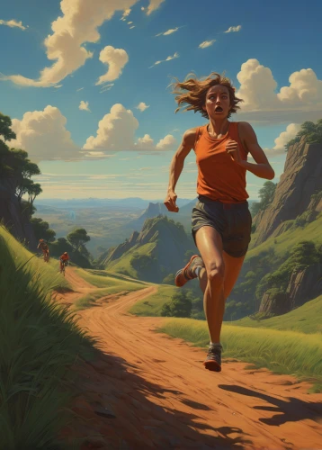 female runner,long-distance running,running,run uphill,free running,to run,little girl running,run,running fast,trail running,ultramarathon,runner,middle-distance running,sprinting,running frog,world digital painting,sprint woman,cross country running,little girl in wind,running dog,Conceptual Art,Fantasy,Fantasy 01