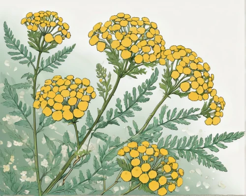 achillea millefolium,tagetes patula,helichrysum,yarrow,tanacetum,tagetes,common tansy,illustration of the flowers,tansy,tanacetum balsamita,tagetes flower,adonis amurensis,chrysanths,chrysanthemum exhibition,chrysanthemum grandiflorum,goldenrod,flower illustration,tanacetum parthenium,yellow flowers,cape marguerites,Illustration,Japanese style,Japanese Style 07