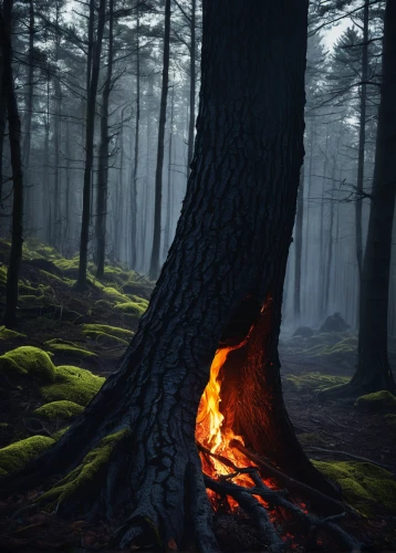 burning tree trunk,forest fire,burnt tree,fire wood,log fire,wood fire,fir forest,campfire,deforested,campfires,scorched earth,tree torch,burned firewood,forest tree,forest landscape,forest fires,firewood,coniferous forest,elven forest,deciduous forest,Photography,Documentary Photography,Documentary Photography 11