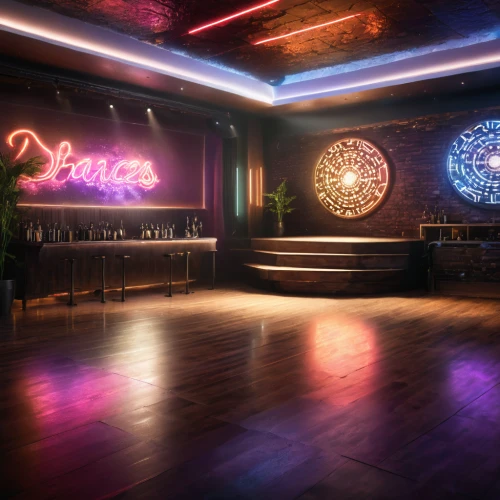 nightclub,3d render,liquor bar,bar counter,neon light drinks,wine bar,disco ball,retro diner,unique bar,neon cocktails,bar,render,visual effect lighting,3d rendering,bar billiards,disco,piano bar,neon drinks,3d rendered,ambient lights,Photography,General,Natural