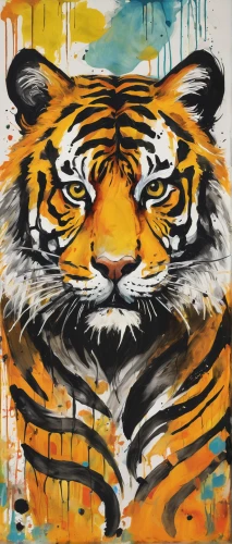 a tiger,tiger,tigers,bengal tiger,asian tiger,tiger head,tigerle,tiger png,sumatran tiger,bengal,siberian tiger,glass painting,tigger,art painting,young tiger,painting pattern,painting technique,blue tiger,wild cat,type royal tiger,Conceptual Art,Graffiti Art,Graffiti Art 10