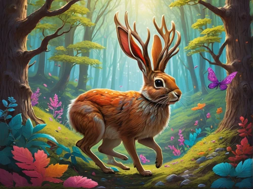 deer illustration,jackalope,forest animal,fawn,forest background,hare trail,springtime background,wild hare,game illustration,easter background,woodland animals,hare,forest animals,hare of patagonia,mountain cottontail,cottontail,jack rabbit,spring background,rabbits and hares,easter theme,Photography,Documentary Photography,Documentary Photography 36