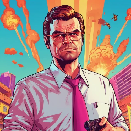 game illustration,vector illustration,terminator,archer,game art,angry man,action-adventure game,cg artwork,sci fiction illustration,phoenix,falcon,shooter game,steam release,comic book,gangstar,man holding gun and light,fallout4,spy,background image,vector art,Illustration,Vector,Vector 19