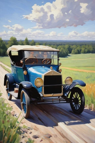 ford model a,bugatti royale,delage d8-120,rolls royce 1926,austin 7,ford model t,ford model b,old model t-ford,1930 ruxton model c,bugatti type 35,blue pushcart,packard patrician,isotta fraschini tipo 8,rolls-royce 20/25,packard four hundred,ford landau,talbot,hispano-suiza h6,rolls-royce silver ghost,antique car,Conceptual Art,Oil color,Oil Color 05